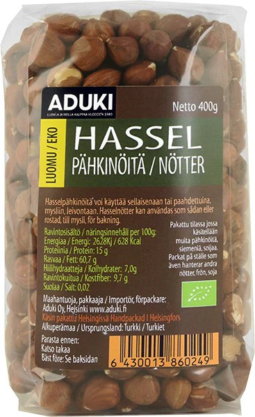 Aduki Luomu Hasselpähkinä - Image 2
