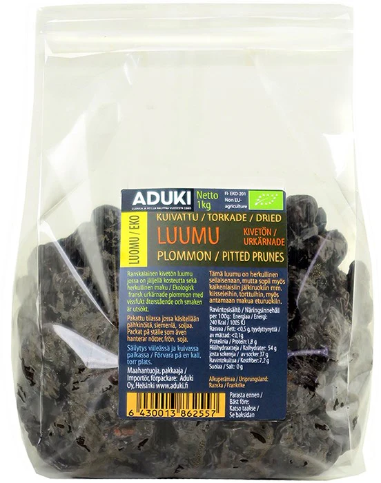 Aduki Luomu Kuivattu Luumu - Image 2
