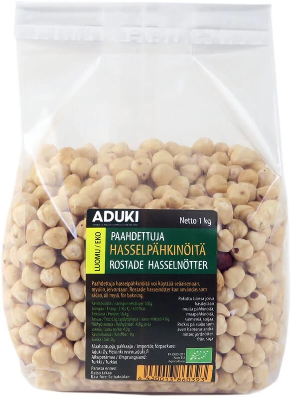 Aduki Luomu Paahdettu Hasselpähkinä - Image 2