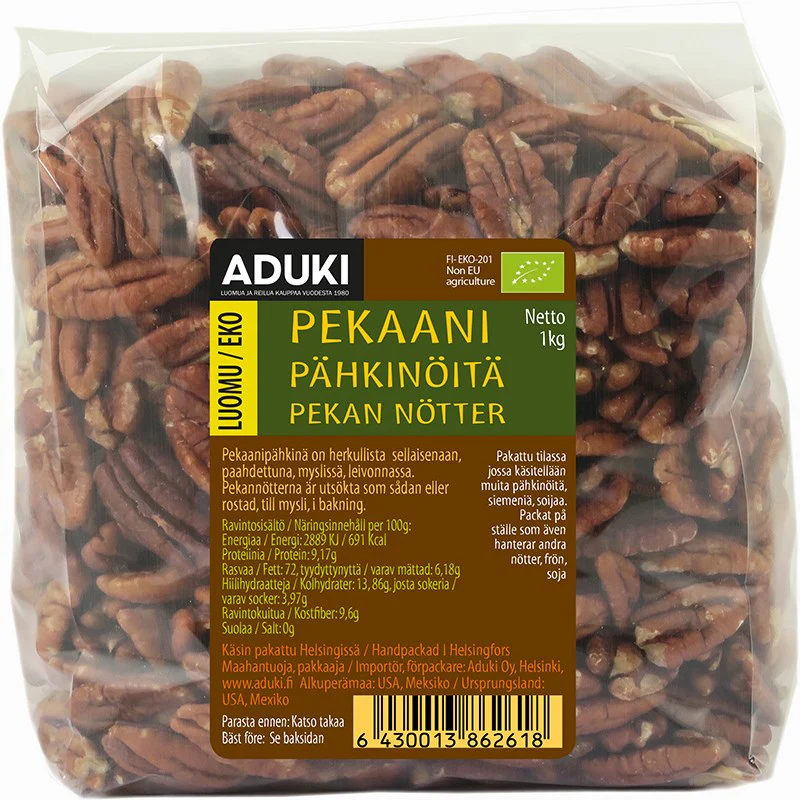 Aduki Luomu Pekaanipähkinä - Image 2