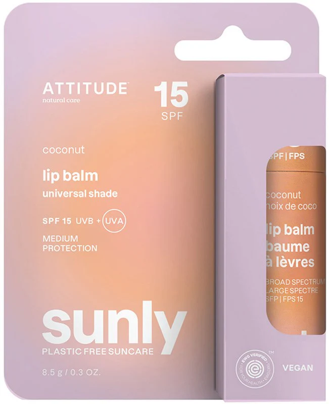 Sunly by Attitude Huulivoide SPF15