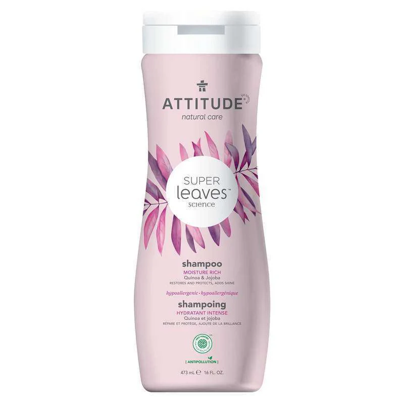 Attitude Super Leaves Kosteuttava Shampoo