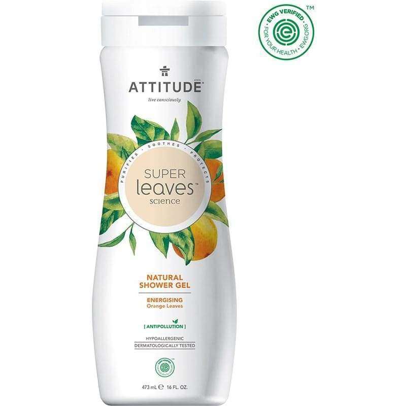 Attitude Super Leaves Suihkugeeli Energizing