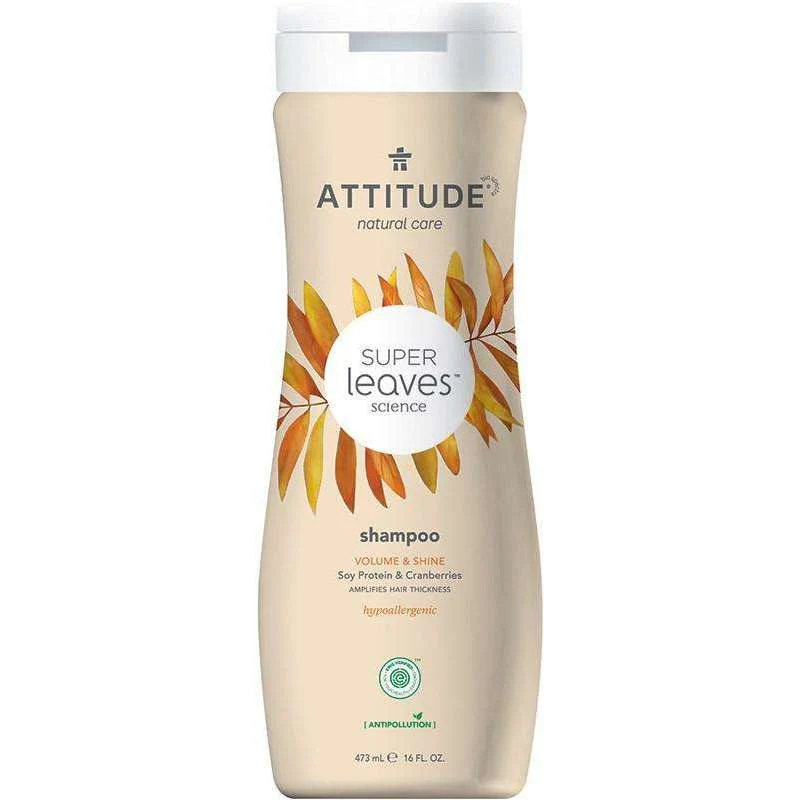 Attitude Super Leaves Tuuheuttava Shampoo