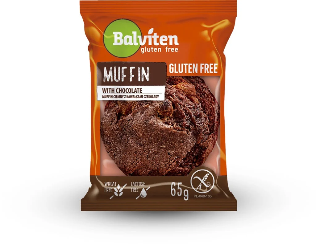 Balviten Gluteeniton Tuplasuklaa Muffinssi  (Parasta ennen 17.06.2026)