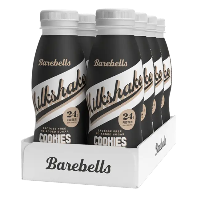 Barebells Protein Milkshake Milkshake Cookies & Cream 8-pack  (Parasta ennen 09.06.2026)