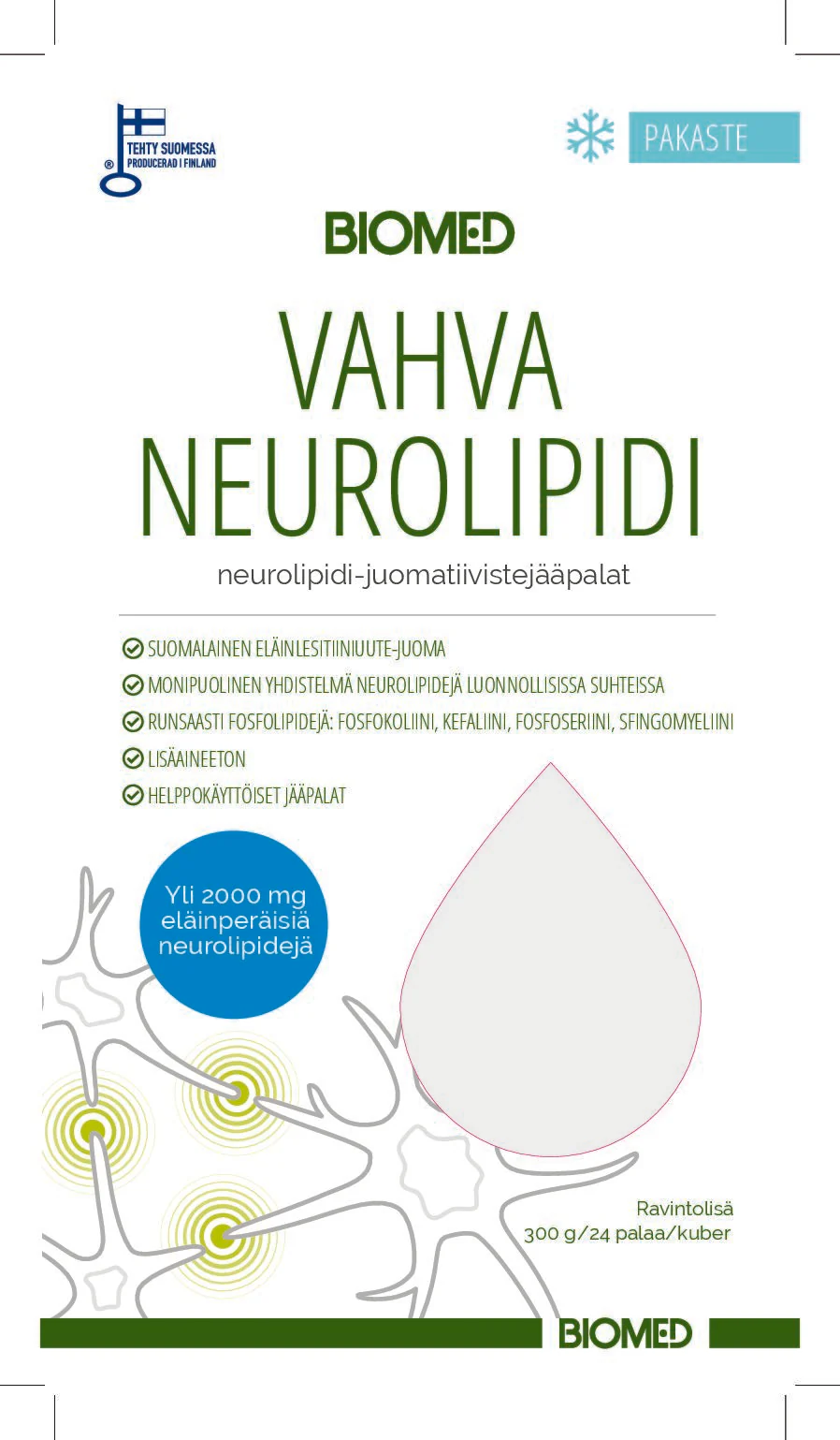 Biomed Vahva Neurolipidi jääpalat