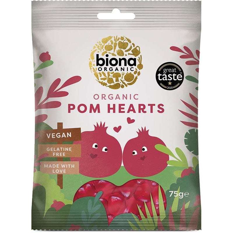 Biona Luomu Granaattiomenasydänkarkit