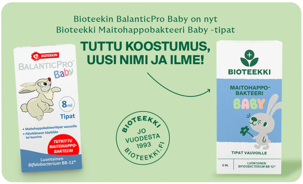 Bioteekki Maitohappobakteeri Baby Tipat - Image 2