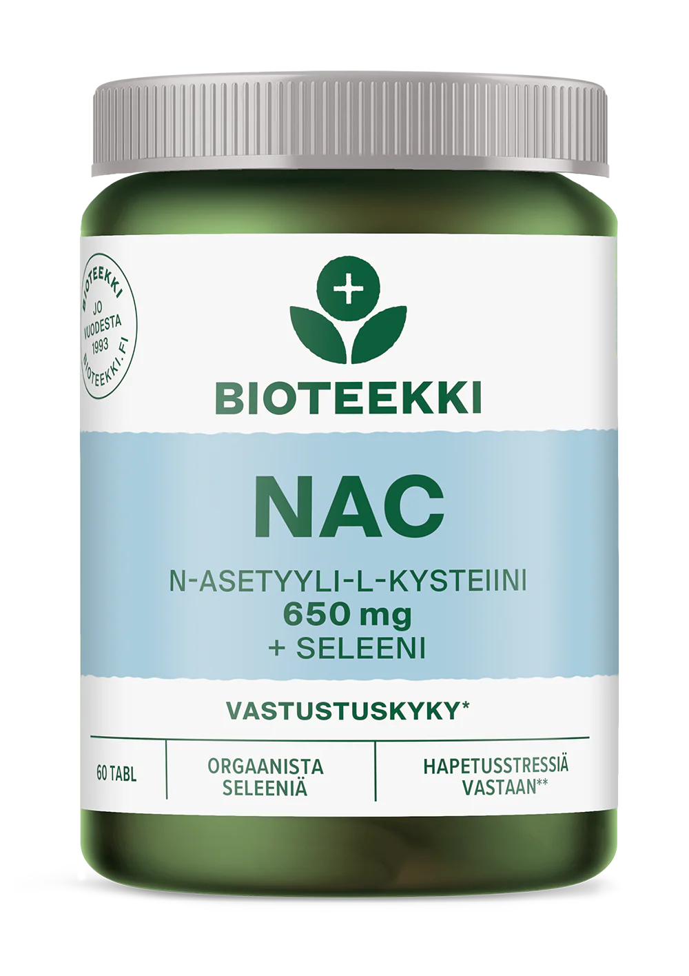 Bioteekki NAC + Seleeni