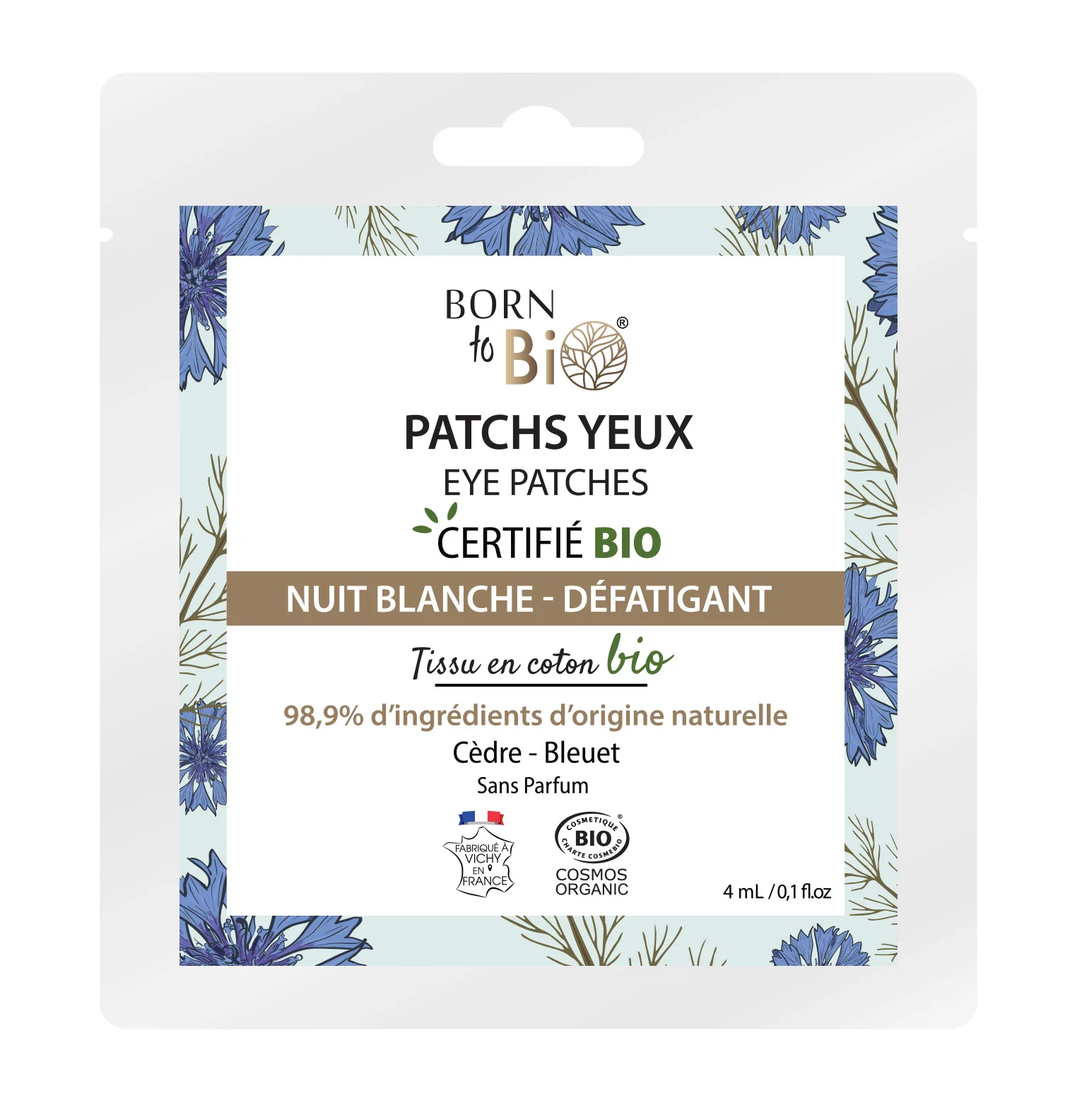 Born to Bio Sleepless Night Eye Patch - Revitalizing