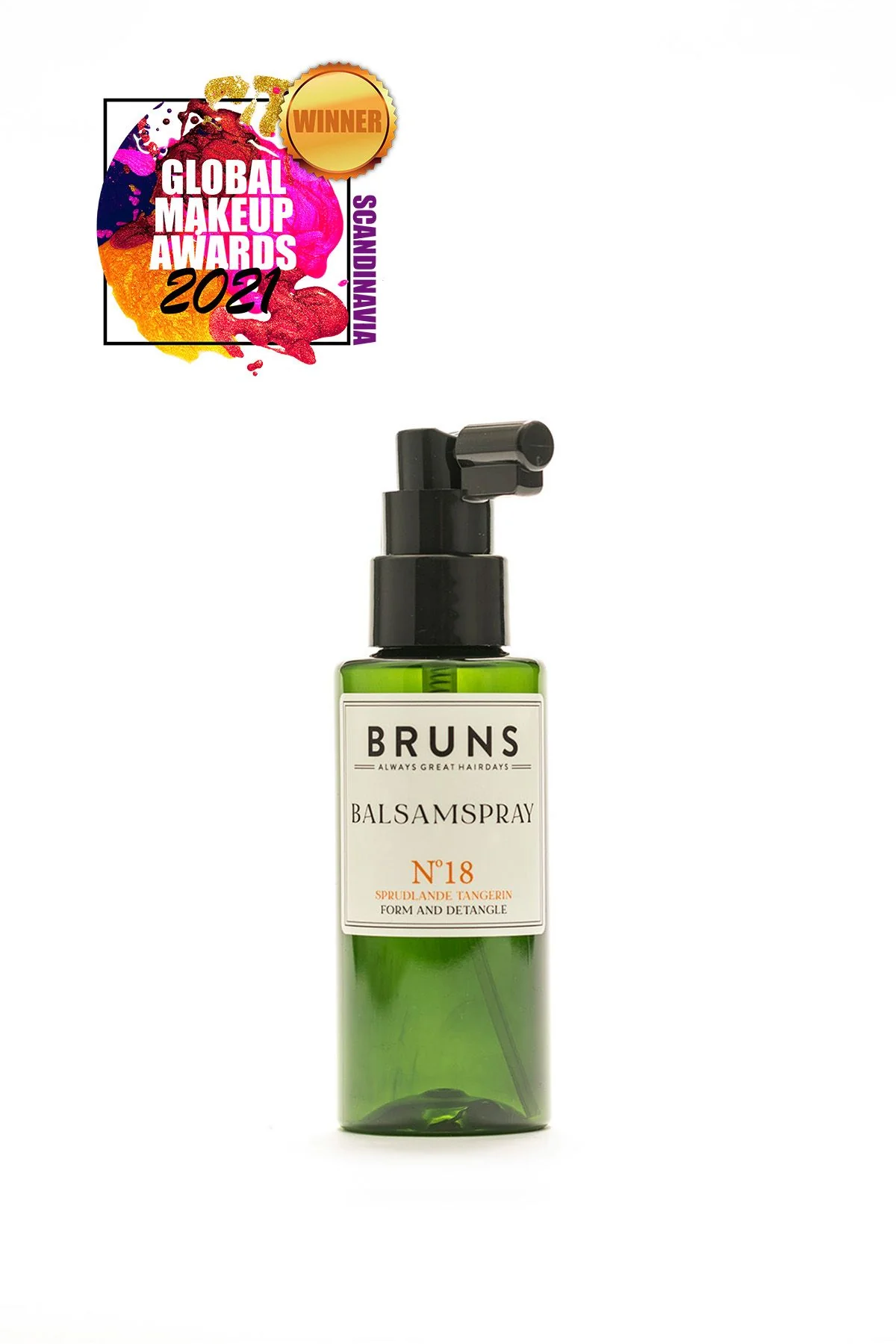 BRUNS Products Nº18 Exciting Tangerine Hoitoainesuihke - Image 2