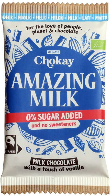 Chokay Luomu Maitosuklaa