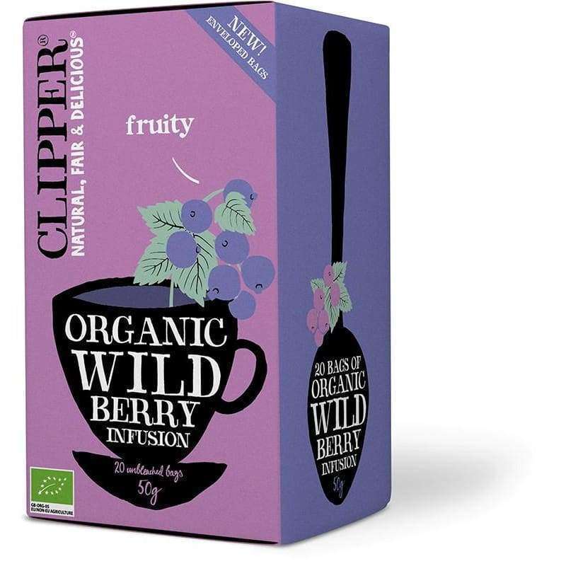 Clipper Luomu Berry Burst tee - Image 2
