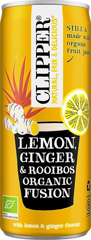 Clipper Luomu Sitruuna, Inkivääri & Rooibos juoma