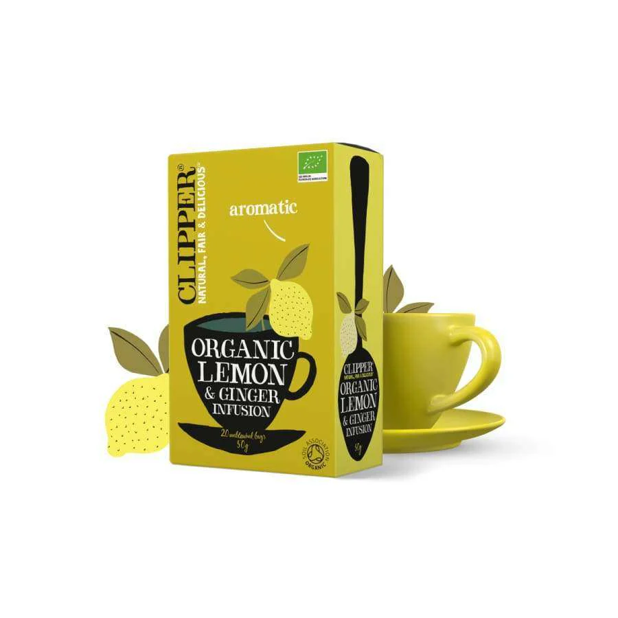 Clipper Luomu Sitruuna & Inkivääri tee - Image 3