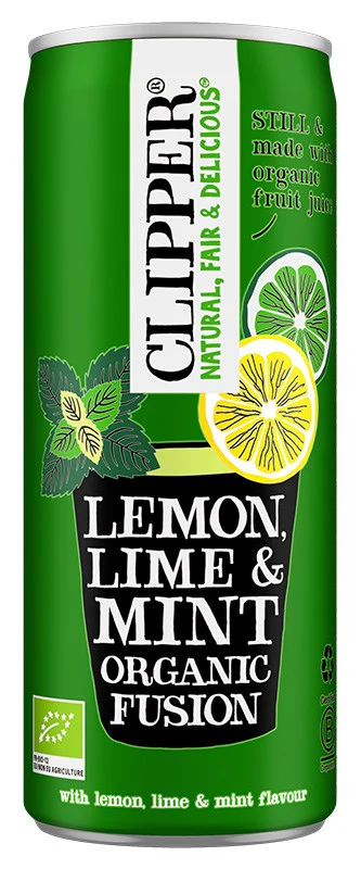 Clipper Luomu Sitruuna, Lime & Minttu Juoma