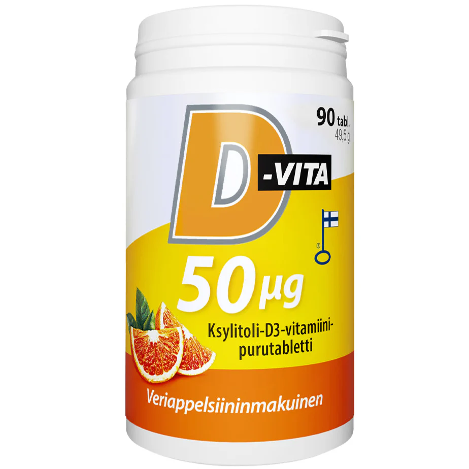 D-Vita 50 µg Veriappelsiini