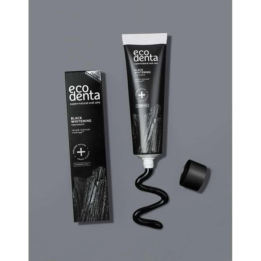 Ecodenta Black Whitening Valkaiseva Hammastahna - Image 4