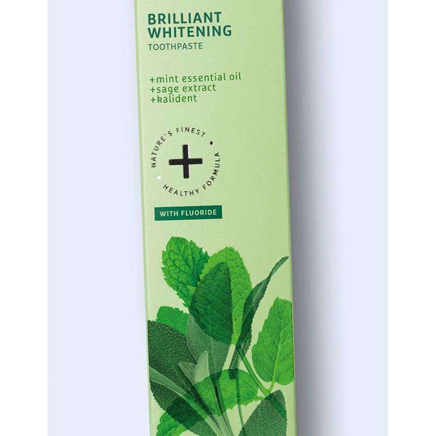 Ecodenta Brilliant Whitening Valkaiseva Fluorihammastahna - Image 4