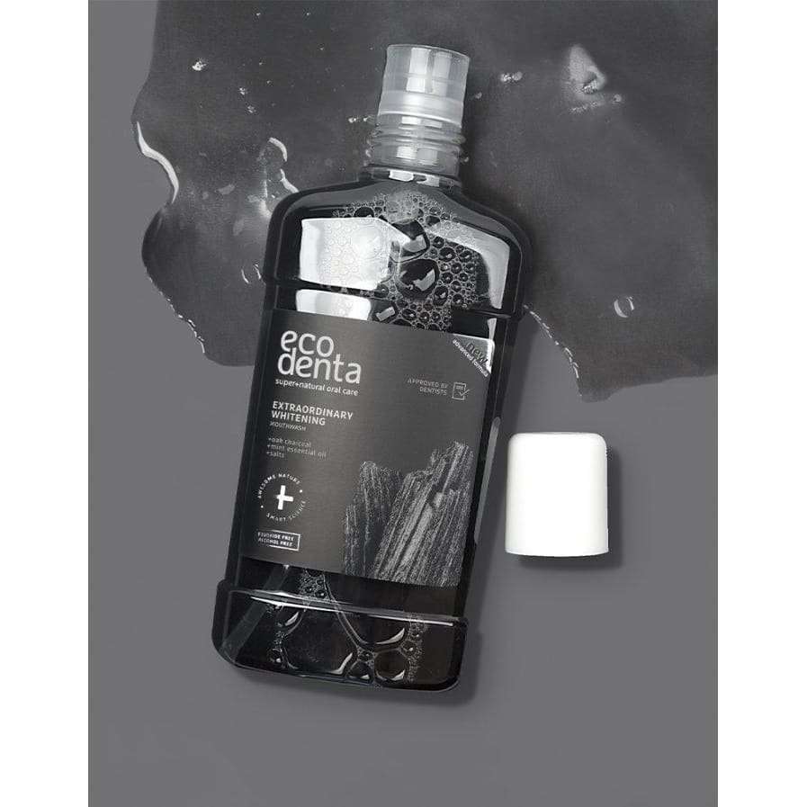 Ecodenta Extraordinary Whitening Valkaiseva Suuvesi - Image 4