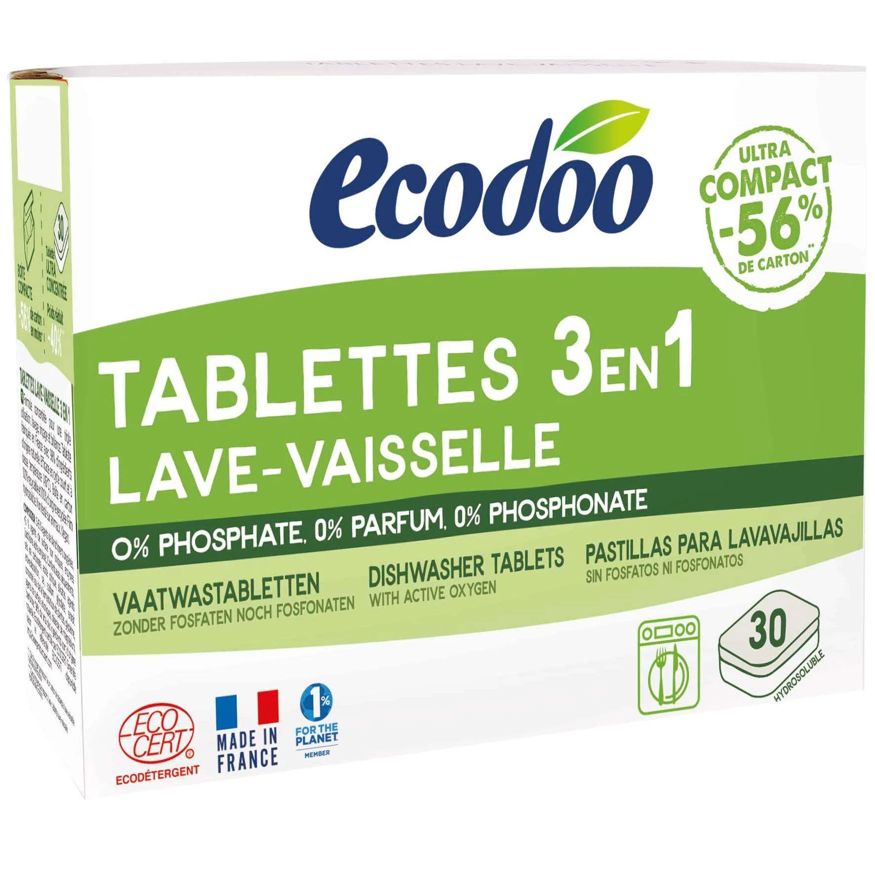 Ecodoo 3in1 Konetiskitabletti