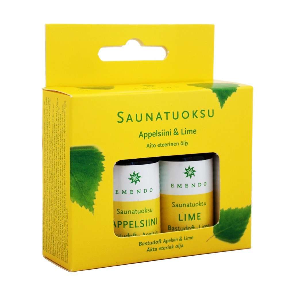 Emendo Saunatuoksu 2-pack Appelsiini & Lime