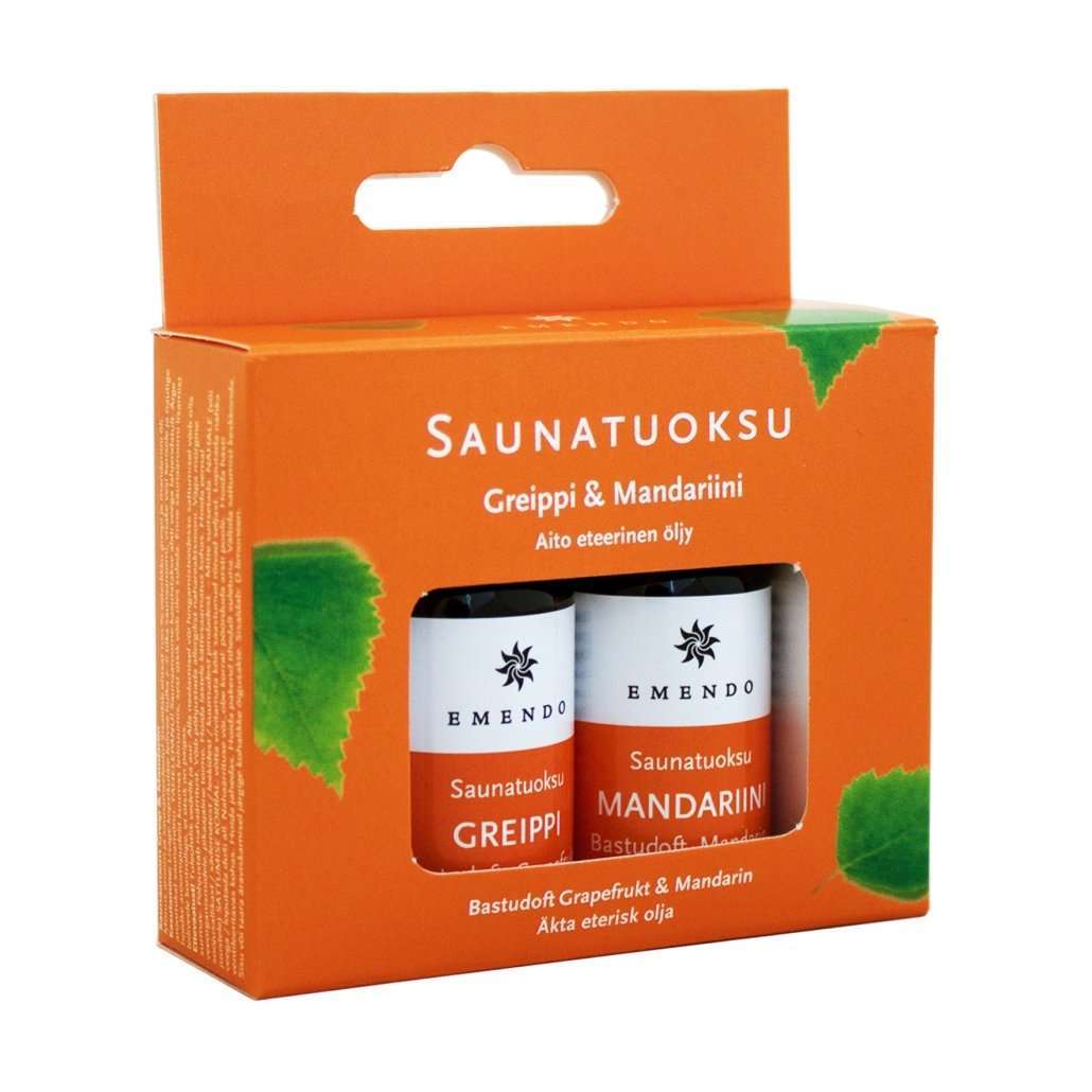 Emendo Saunatuoksu 2-pack Greippi & Mandariini