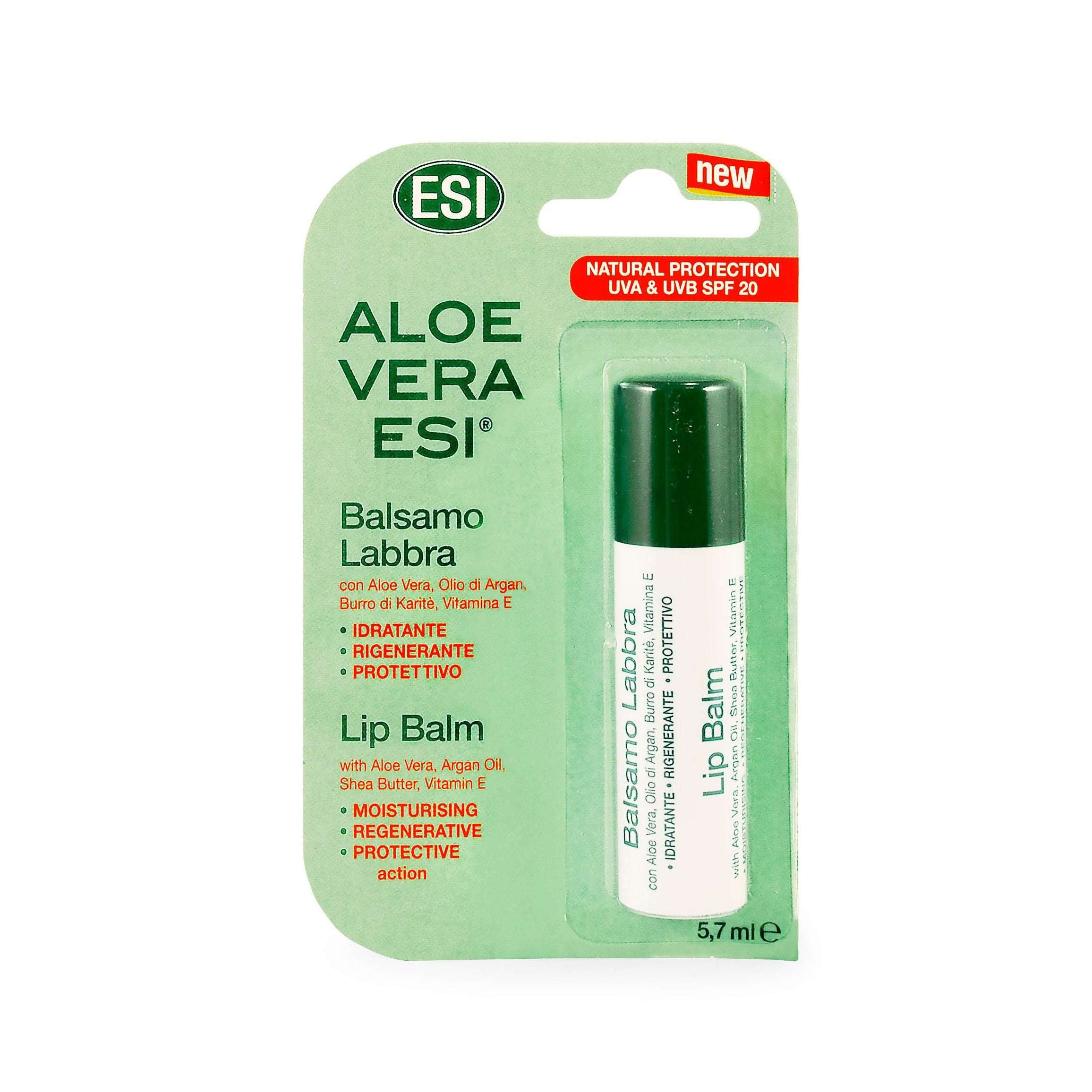 ESI Aloe Vera Huulivoide SPF20