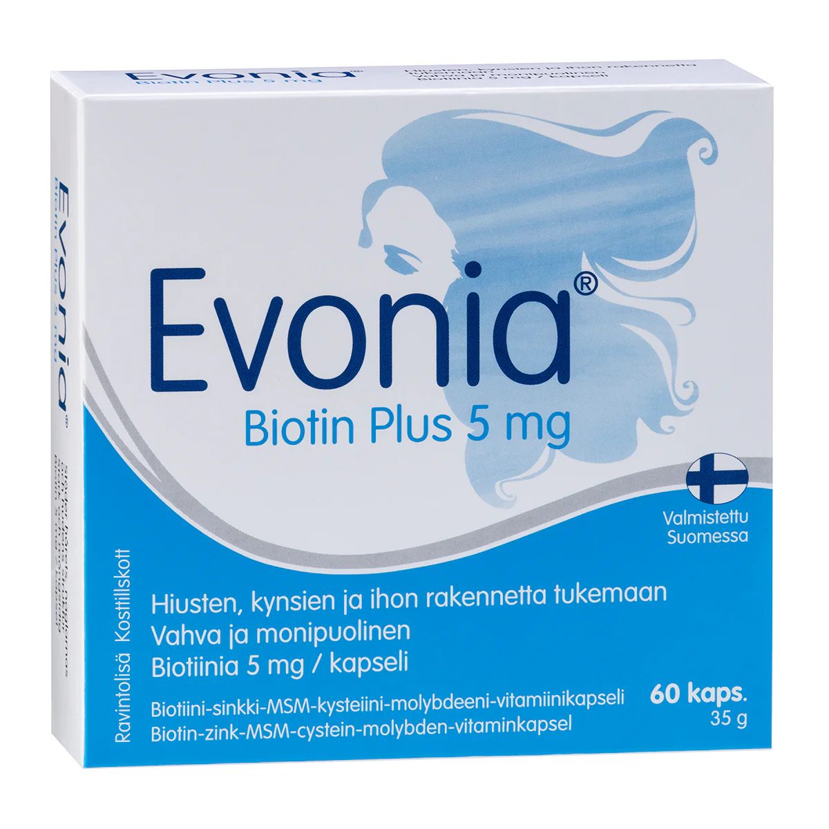 Evonia Biotin Plus 5 mg