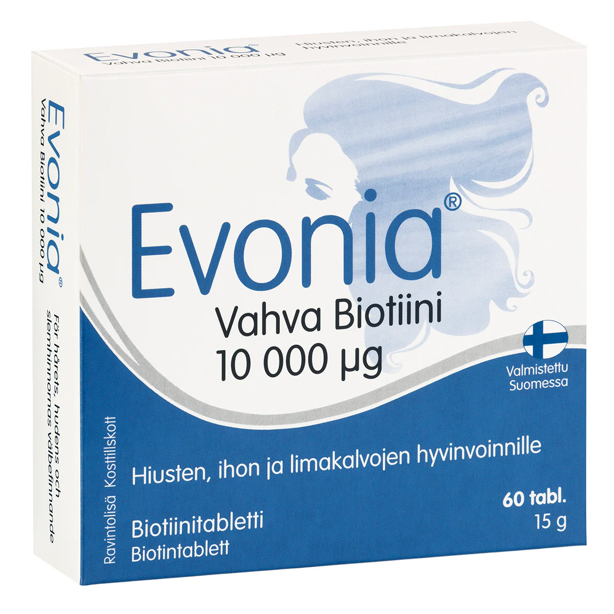 Evonia Vahva Biotiini 10.000 mikrog