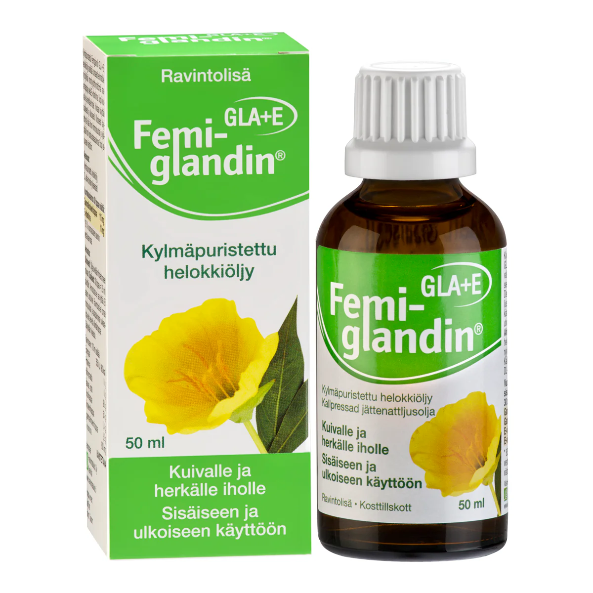 Femiglandin GLA+E Helokkiöljy