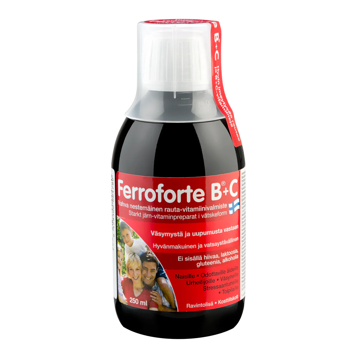 Ferroforte B + C nestemäinen rautavalmiste