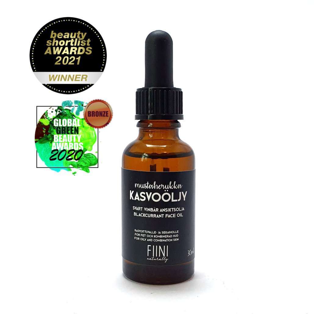 Fiini Naturally Mustaherukka Kasvoöljy - Image 2