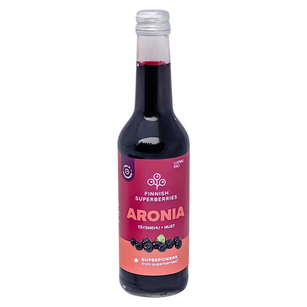 Finnish Superberries Luomu Aroniatäysmehu