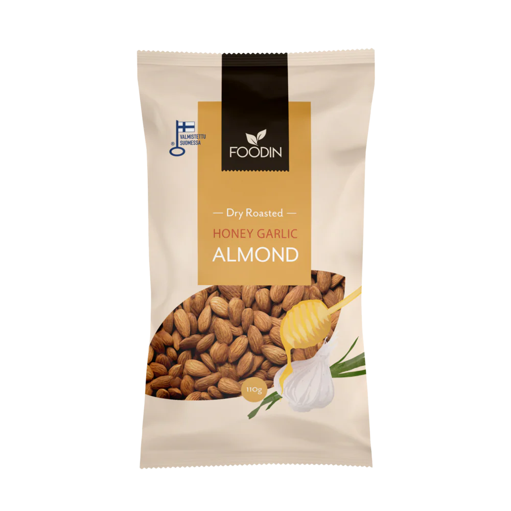 Foodin Honey Garlic Almonds