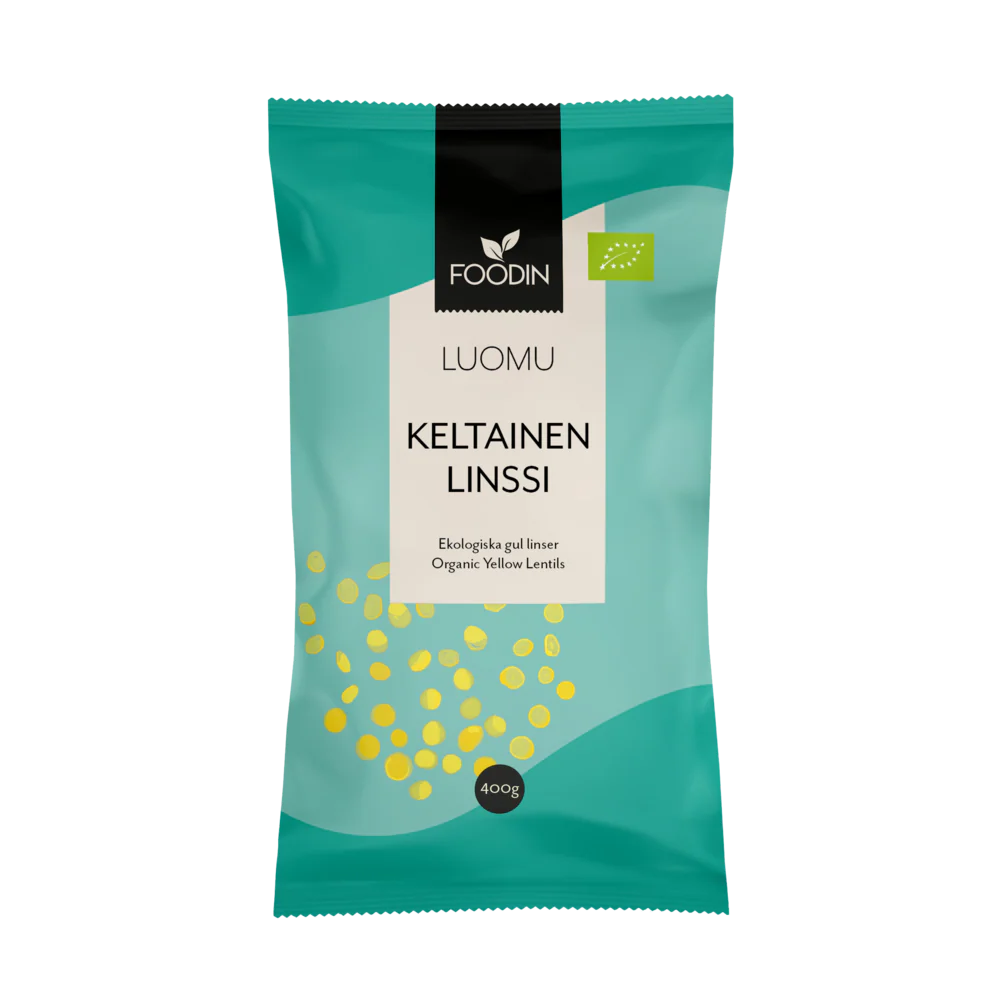 Foodin Luomu Keltainen Linssi