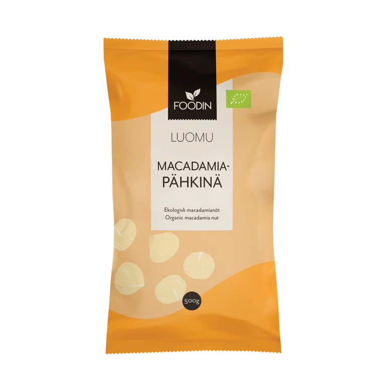 Foodin Luomu Macadamiapähkinä - Image 2