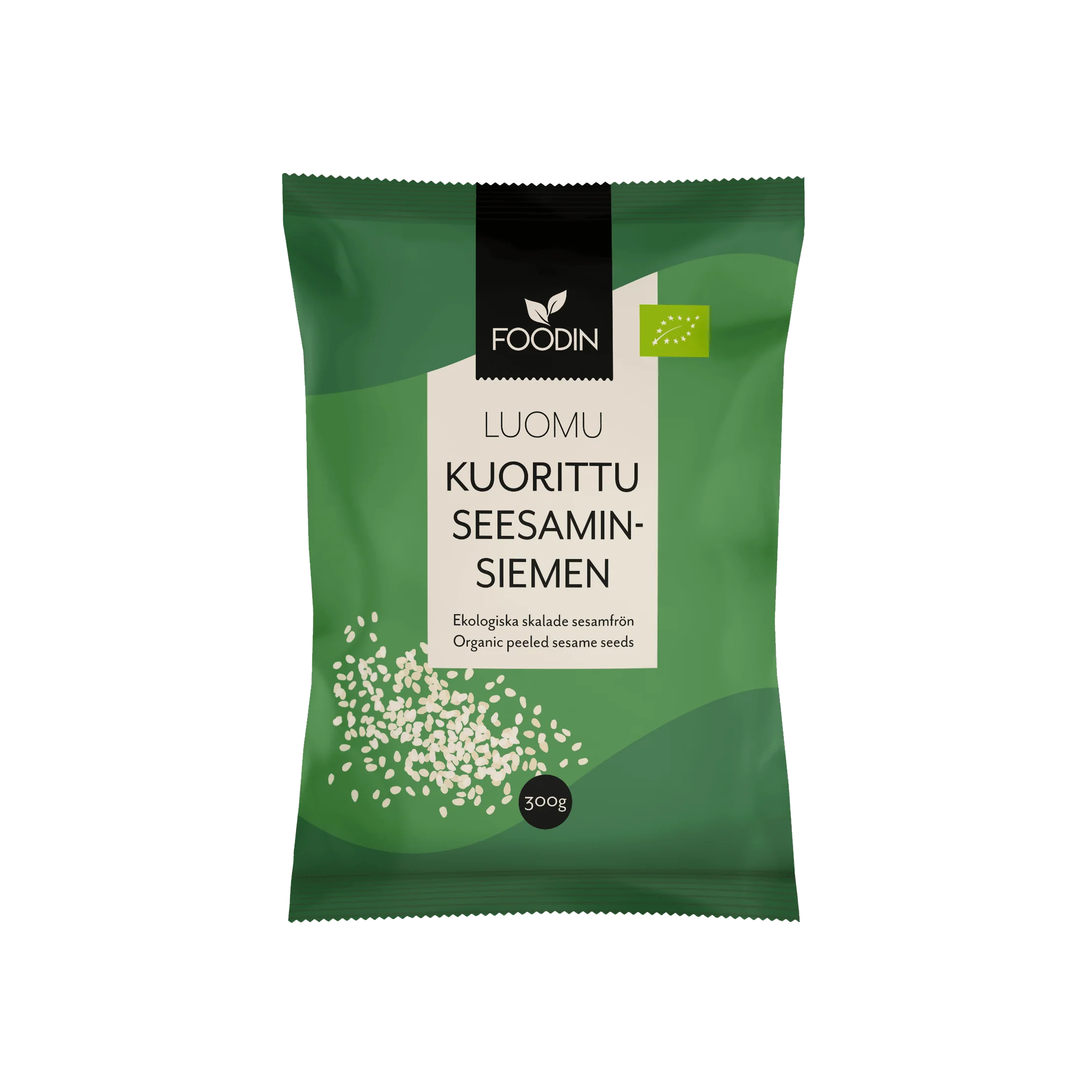 Foodin Luomu Seesaminsiemen Kuorittu
