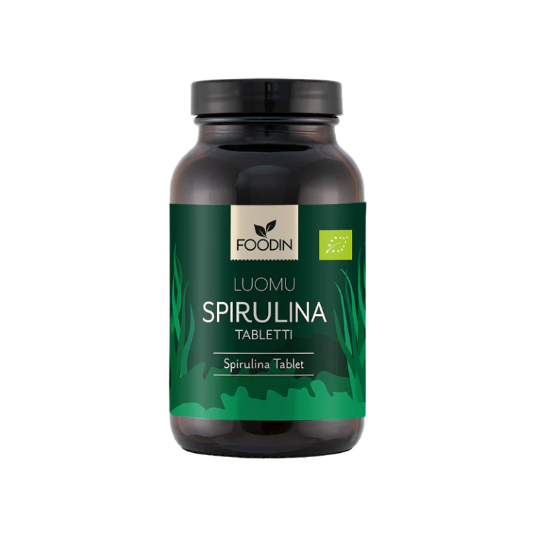 Foodin Luomu Spirulina-tabletit
