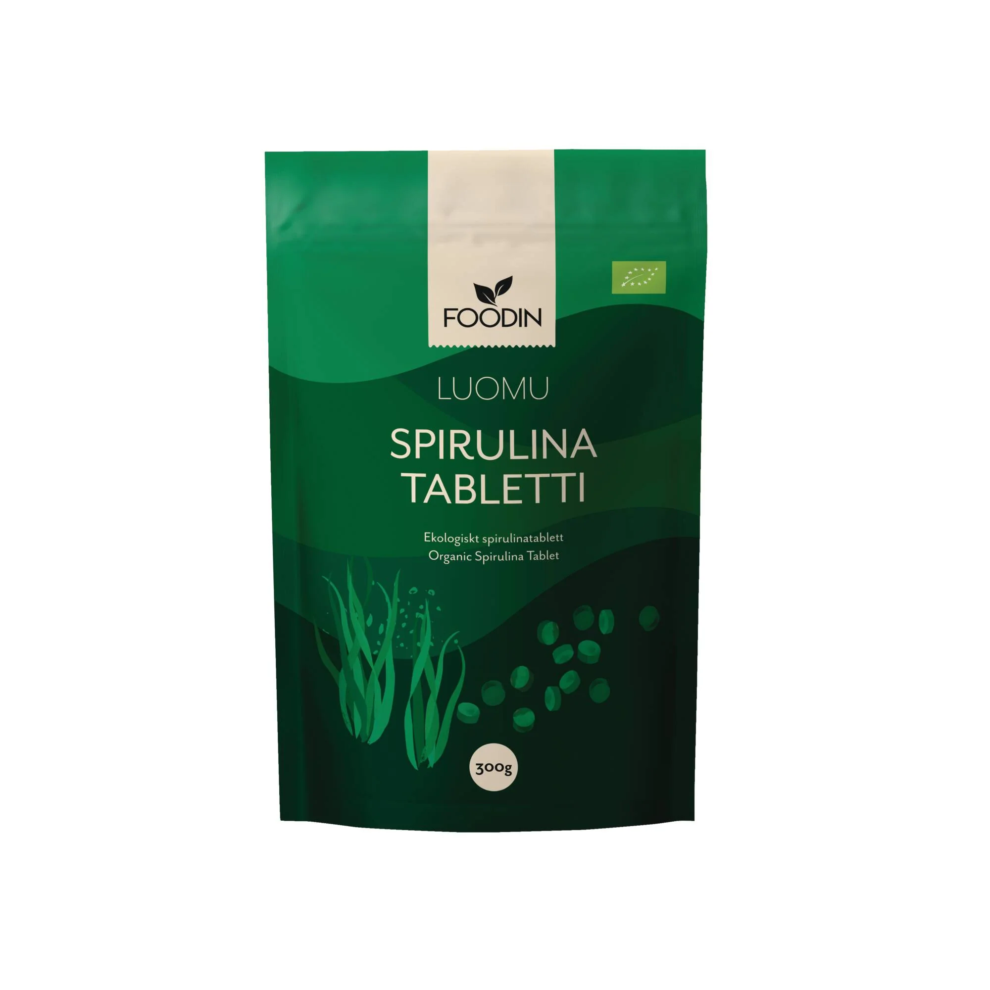 Foodin Luomu Spirulina-tabletit - Image 2