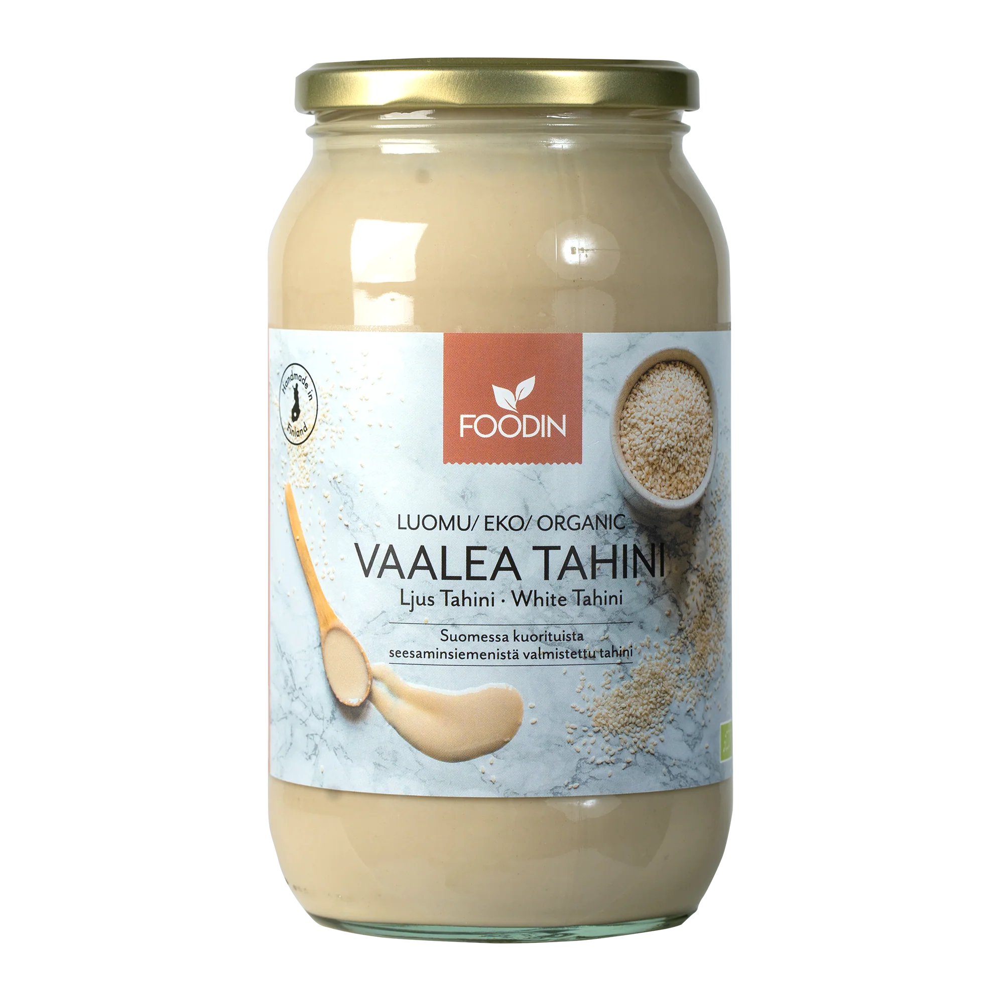 Foodin Luomu Tahini Vaalea - Image 2