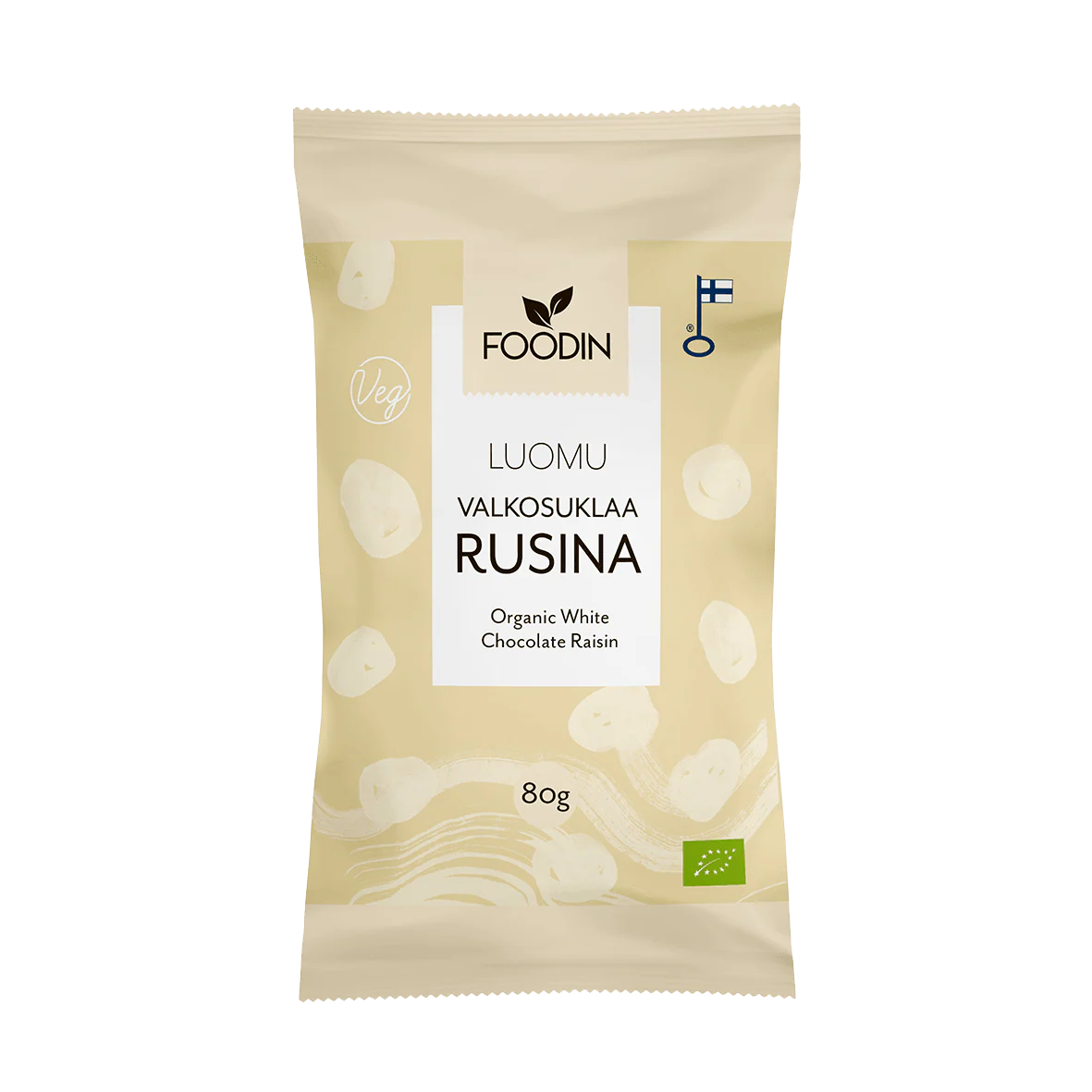 Foodin Luomu Valkosuklaarusina