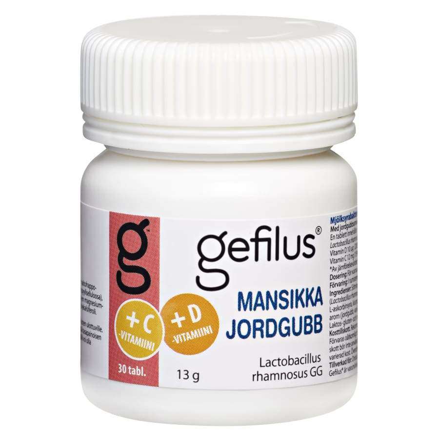 Gefilus + D Mansikka-Vanilja Maitohappohappobakteeri - Image 2