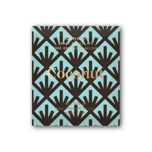Goodio Luomu Coconut Raakasuklaa 51%