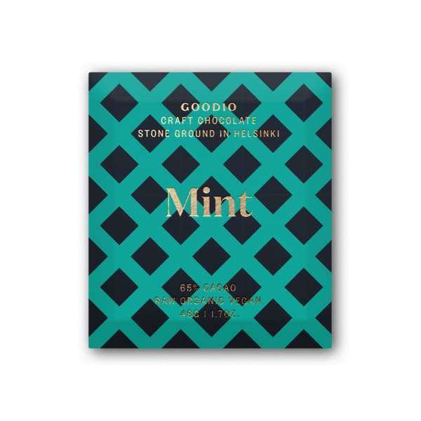 Goodio Luomu Mint Raakasuklaa 65%