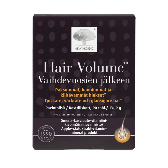 Hair Volume Vaihdevuosien jälkeen