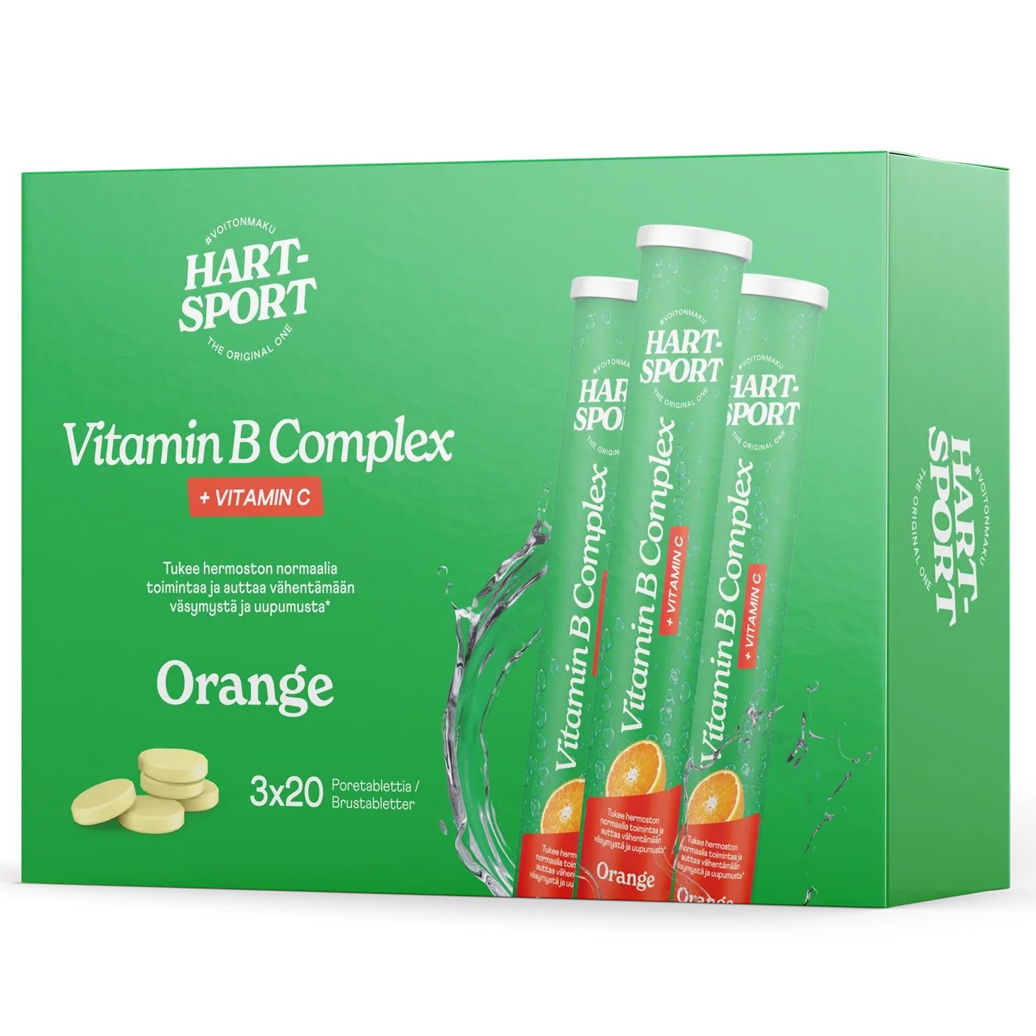 Hart-Sport B-Complex Poretabletti - Image 2