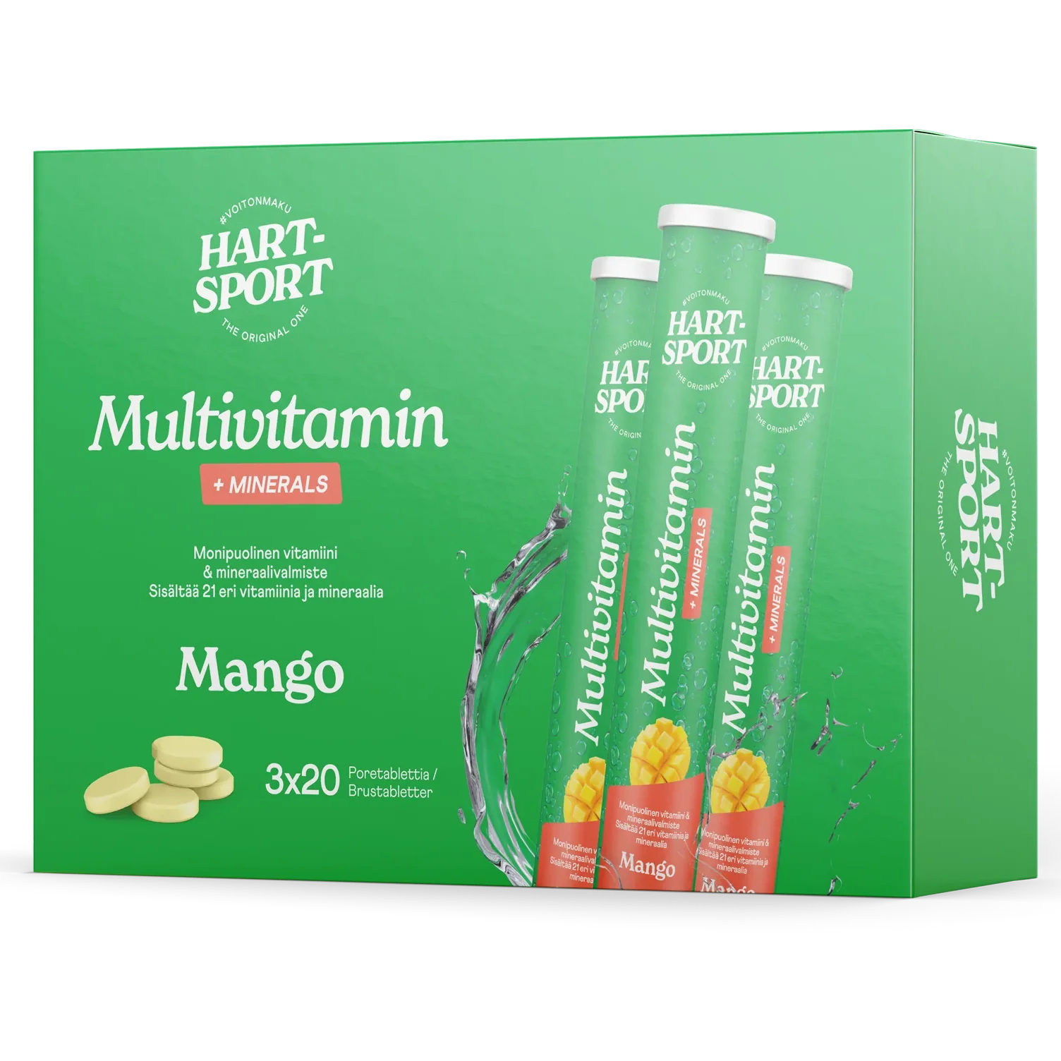 Hart-Sport Monivitamiini + Mineraaliporetabletti - Image 2