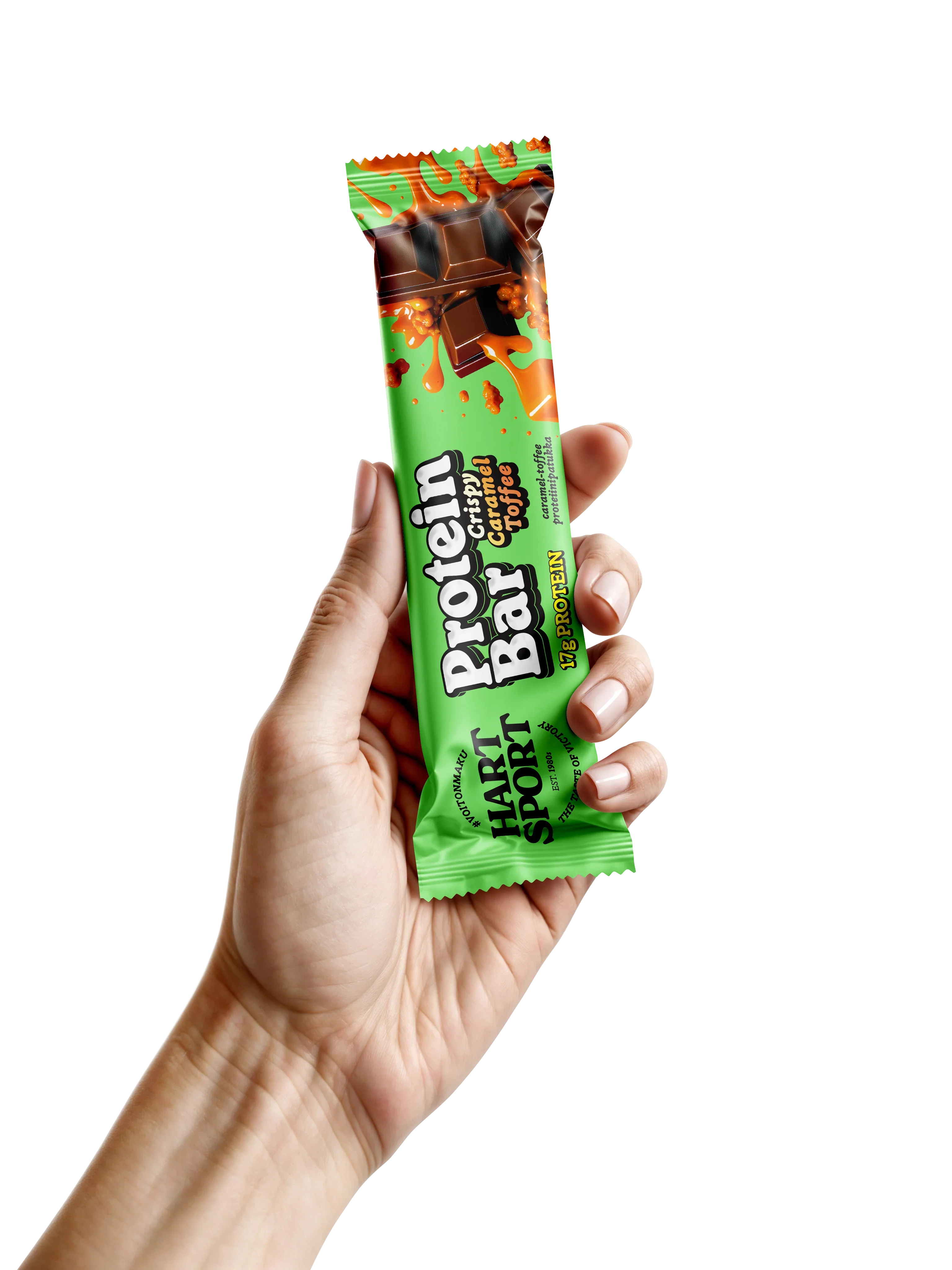 Hart-Sport Protein Bar Crispy Toffee Caramel - Image 3